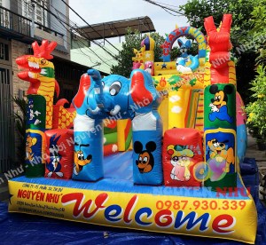 nha hoi nha phao lâu đài ld-360b